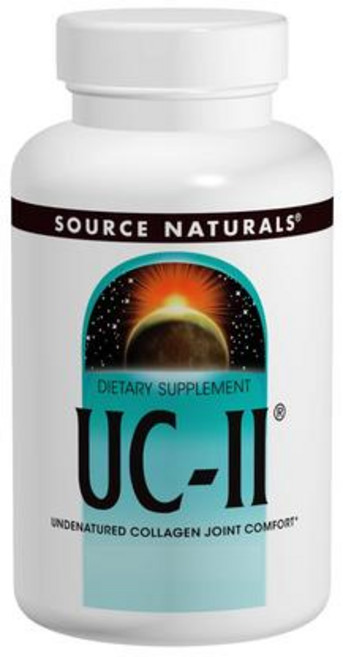 SOURCE NATURALS UC-II第二型膠原蛋白膠囊 40mg, 1罐, 60顆