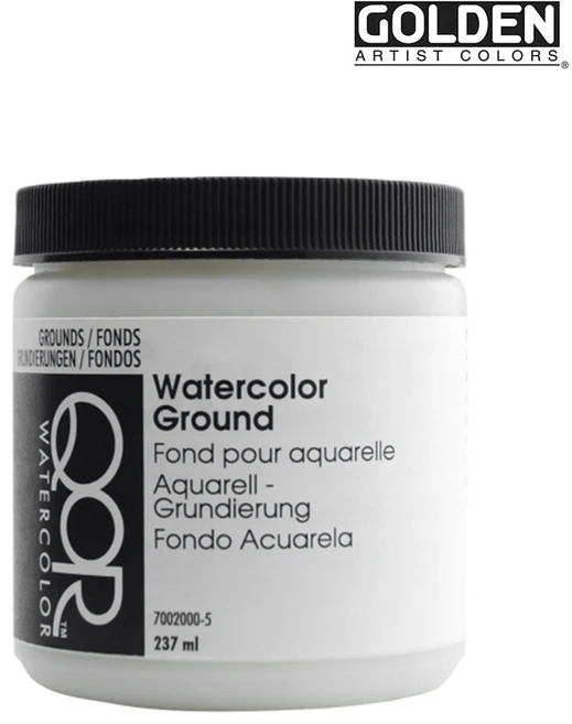 골든 수채물감 보조제 QoR 237ml Watercolor Ground - 쿠팡