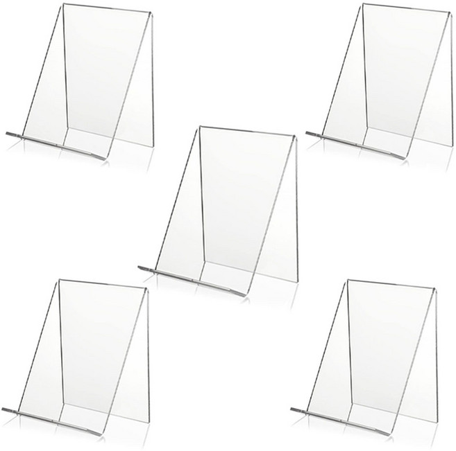도림 투명 아크릴 스탠드 거치대 진열대 다용도 북스탠드