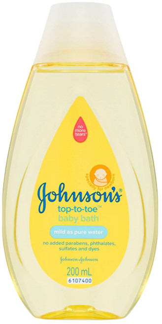 Johnson's 嬌生 溫和不流淚配方 寶寶洗髮沐浴二合一 呵護嬌嫩肌膚, 200ml, 1個