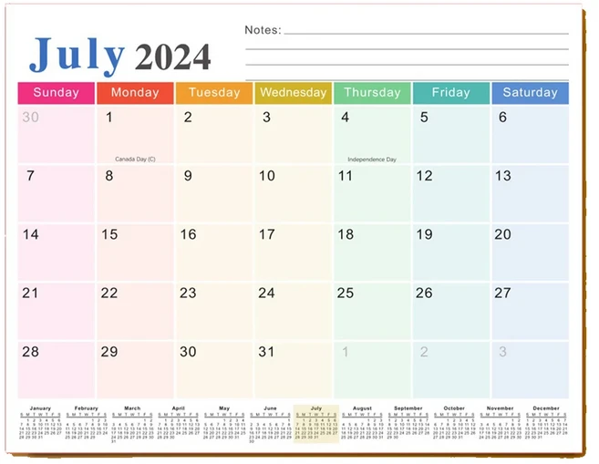 2025 자석 냉장고 가족 달력 18개월 냉장고 달력 2026년 6월까지 두꺼운 종이로 찢을 수 있는 달력, 01 STYLE C