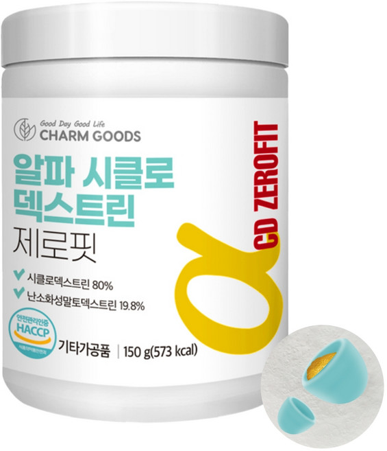 참굿즈 알파 시클로덱스트린 제로핏 150g 1병, 1개