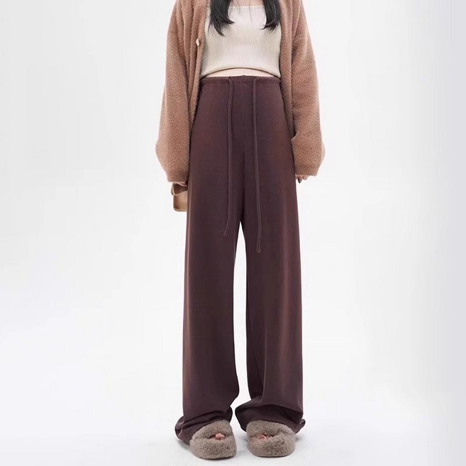 썸씽슈츠 와이드 레그 임산부 바지