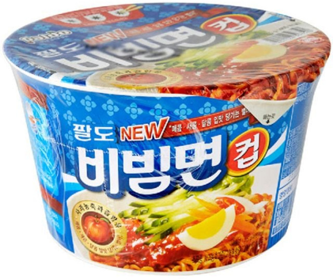팔도 팔도비빔면 x 16ea 소컵 봉지 컵 라면 우유
