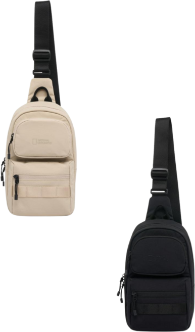 내셔널지오그래픽 키즈 투포켓 경량 슬링백 K255KCR080