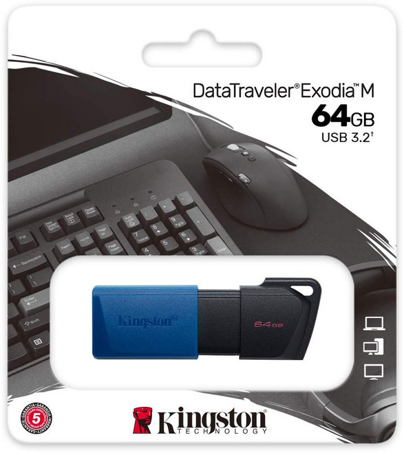 【台灣公司貨!原廠保固】隨身碟 金士頓 64GB Kingston 電腦隨身碟 USB 3.2 Gen USB, 1個, 金士頓 隨身碟