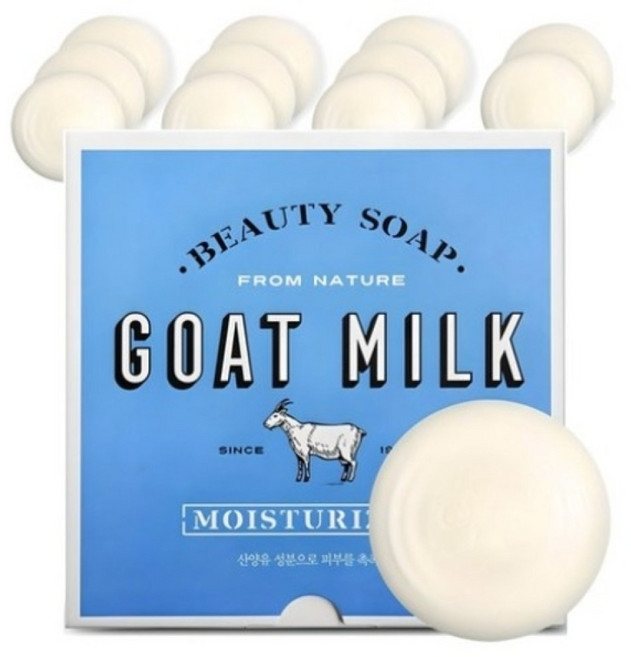 샤워메이트 산양유 비누 플러스 화이트 우유향 x 36개, 90g
