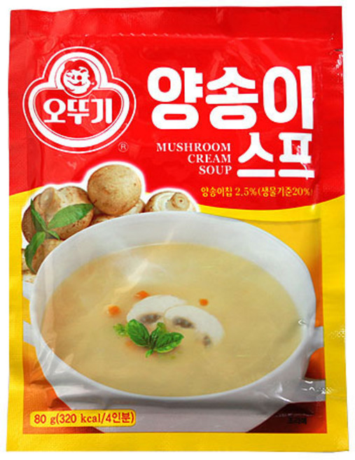 오뚜기 양송이스프, 80g, 1개