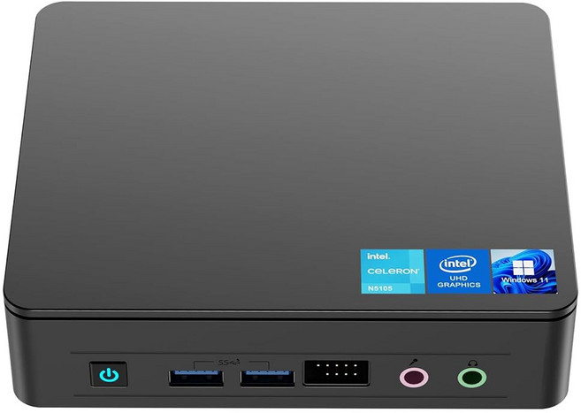 미니 PC 인텔 NUC 11 컴퓨터 4코어 SSD 그래픽 RAM 프로 윈도우 2.9GHZ UHD 버스트 256GB 8GB N5105 4스레드