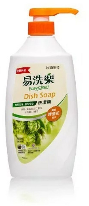 【台酒TTL】, 1個, 易洗樂洗潔精瓶裝(720ml)