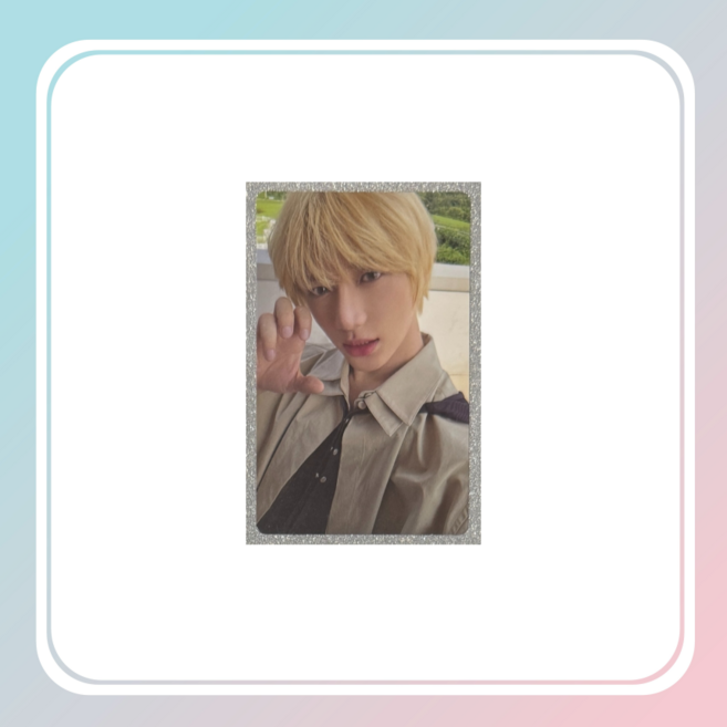 [포켓더스타]투바투 미니 7집 SANCTUARY 위버스 특전 포카 TXT 별의 장 생츄어리 Weverse 포토카드, 범규