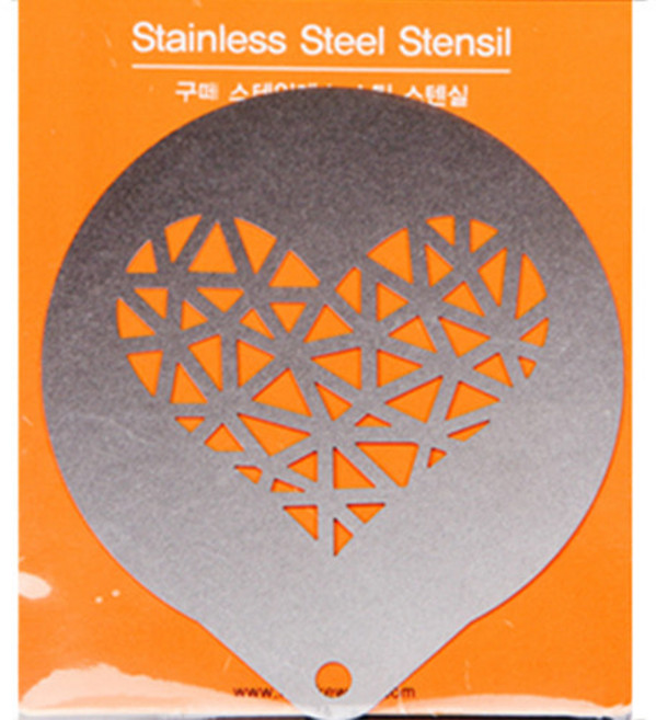 베이킹파티 구떼 스테인레스 스텐실-하트