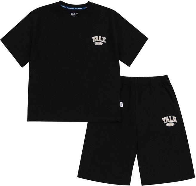 [예일키즈]스몰 아치 로고 셋업 Y22BSU-02 블랙