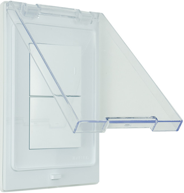 국산 방우 방수 매입스위치 욕실 2구, 1개