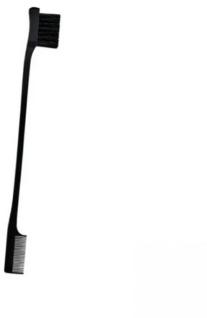 네쉬 듀얼 브러쉬 1개 잔머리 고정 애교머리 곱슬머리 정리 - 쿠팡