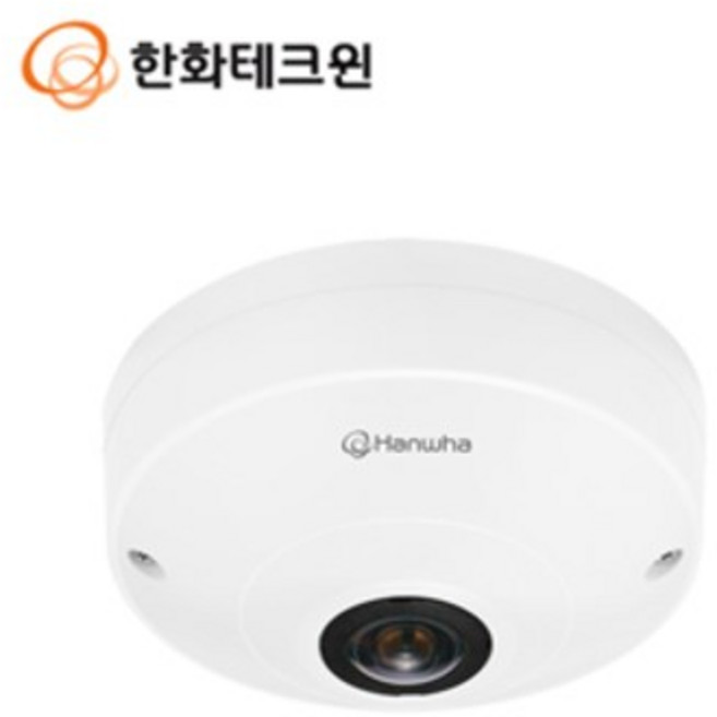 한화테크윈 QNF-9010 네트워크 900만화소 어안렌즈 FISHEYE카메라 WQHDCCTV 매장 아파트 빌딩 병원 공공시설 상가빌딩 요양원시설 오피스텔 산업시설 쇼핑센타, 카메라, 1개
