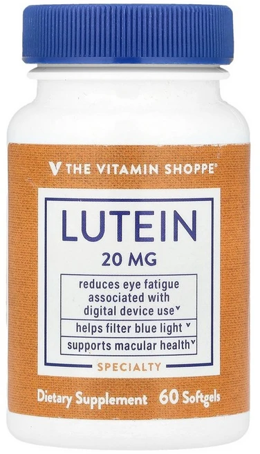 더 비타민 샵 The Vitamin Shoppe 루테인 20mg 소프트젤 60정146560원산지:기타, 60 개, 1개, 60정 - 쿠팡