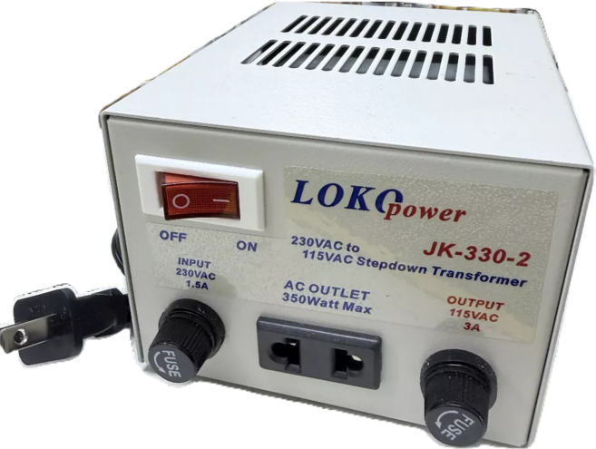 LOKO AC220V 轉 110V 350W JK-330-2 電源降壓器, 1個