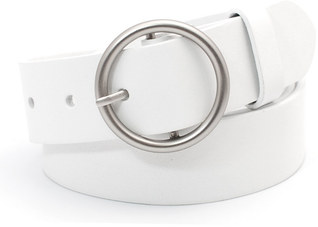 닐슨 이태리 가죽 여성 캐주얼 링벨트