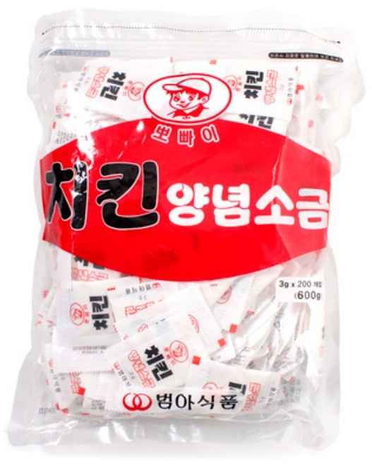범아식품 치킨양념소금 200p, 20개, 600g