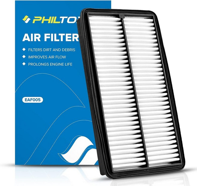 PHILTOP 엔진 에어 필터 CA10677 도요타 RAV4 2013-2018 캠리 2012-2017 아발론 및 렉서스 LS460 2007-2017 ES300h 13-18, CA10013
