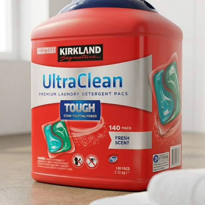 커클랜드시그니춰 울트라클린 캡슐세제, 140개입, 1개