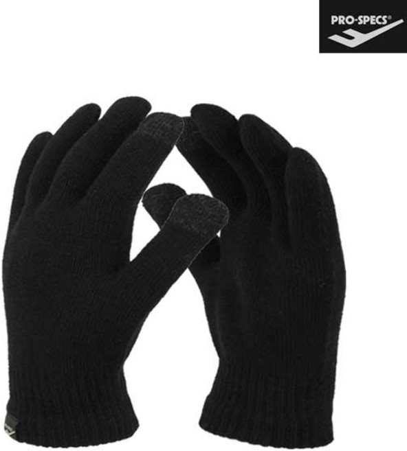 프로스펙스 풋볼 아미드2 블랙 니트장갑 스마트장갑, 블랙(1개), 1개