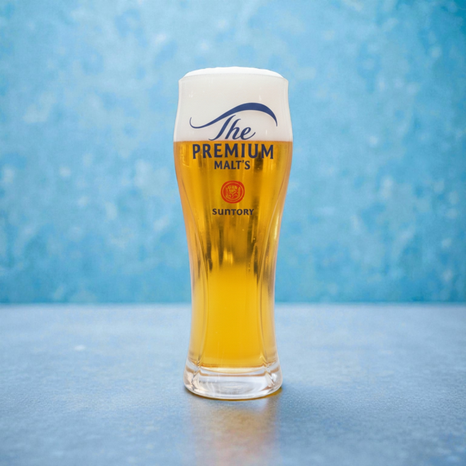 산토리 프리미엄 몰츠 맥주잔 일본 하이볼 suntory 380ml 도요사사키 글라스, 1개