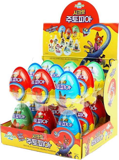 시크릿 주토피아, 18개, 20g