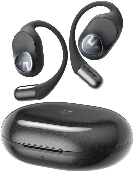 사운드피츠 고프리2 귀걸이형 오픈핏 무선 블루투스 이어폰 GoFree2, Black, GoFree 2