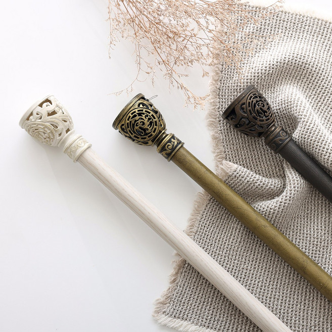 벨라이프 NEW 로얄 카키 커튼봉 4자