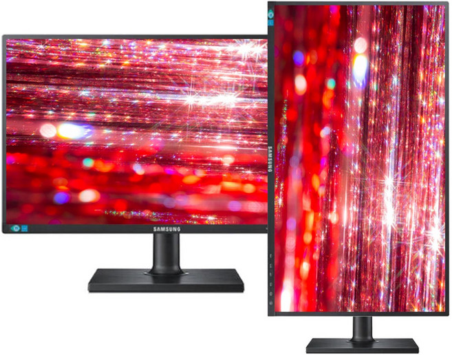삼성전자 S24C45K S24E45K LED FHD 피벗높낮이 24인치사무업무용 중고, 61cm