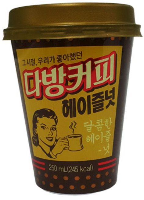 원하프다방커피(헤이즐넛)250ML/소와나무, 250ml, 2개