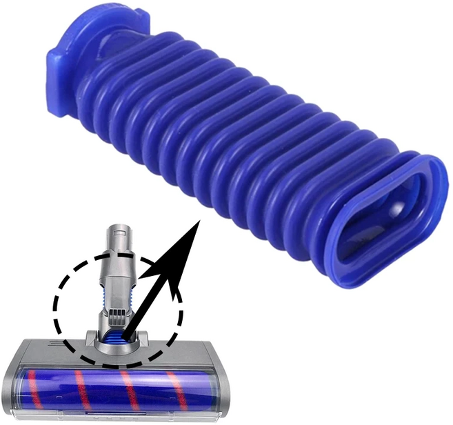 다이슨 주름관 청소기 소프트롤러 v6 v8 헤드호스 호환, 전원 버튼, 1개