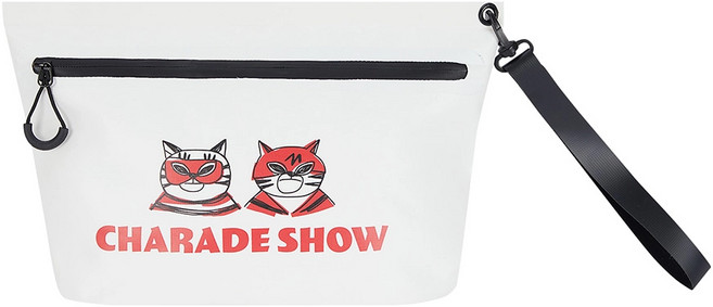 아레나 가방 A6AC1AB80 파우치 다용도 수영 손가방 파우치 생황방수, WHT