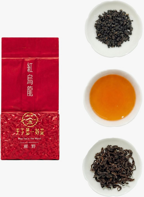 天下第一好茶 鹿野紅烏龍 焙火果香醇 熟果蜜香 圓潤回甘, 半斤(75g*4),福悠然禮盒