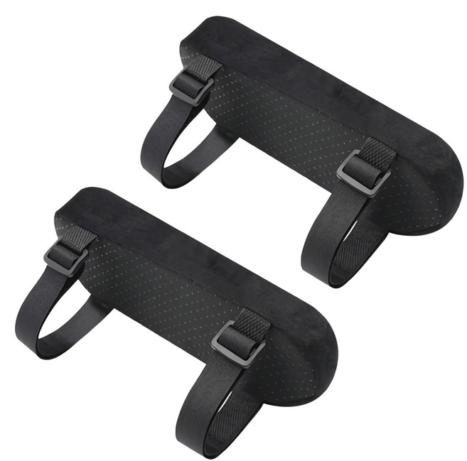 러빙랩 편안한 의자 팔걸이 쿠션 2p, 블랙