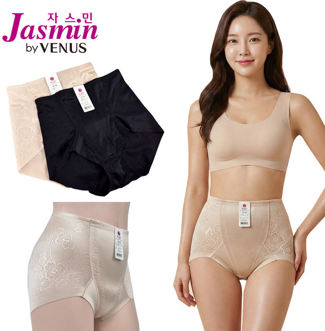 비너스 여성용 누디 숏거들 뱃살보정팬티
