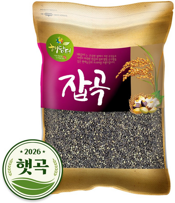 현대농산 국산 흑보리 검정찰보리, 5kg, 1개