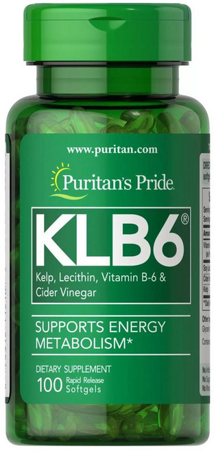 퓨리탄스프라이드 KLB6 켈프 컴플렉스 소프트젤 Puritans Pride KLB6 Kelp Complex, 1개, 100정