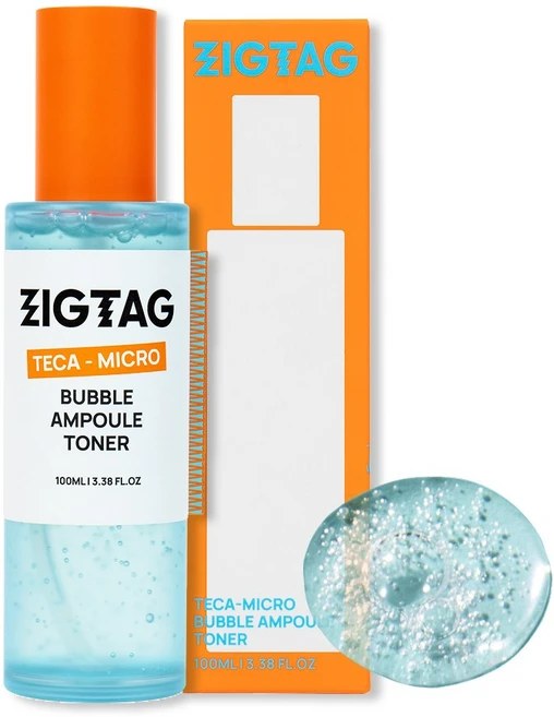 직택 토너 앰플 시카 병풀 테카 마이크로 버블 속보습 징크 판테놀 파하, 1개, 100ml - 쿠팡