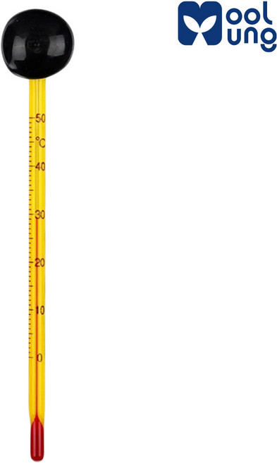 물멍몰 수족관 어항 가는 유리 온도계 프리미엄, 1개