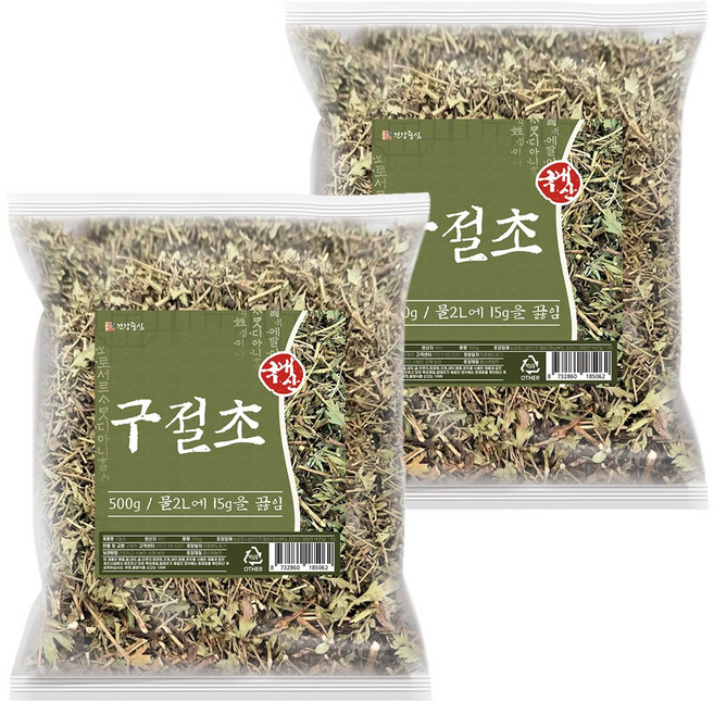건강중심 국산 말린 구절초 차, 2개, 500g