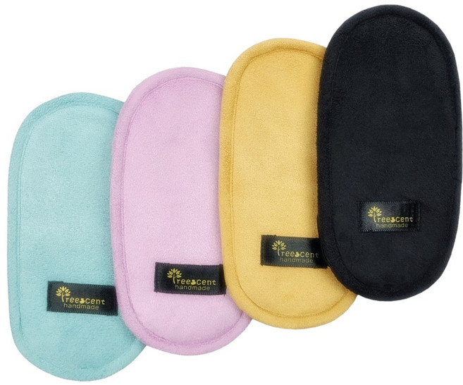 바이올린 턱받침 커버 부드러운 국내산 핸드메이드 클램프 패드, 민트, 대 (3/4 4/4), 1개