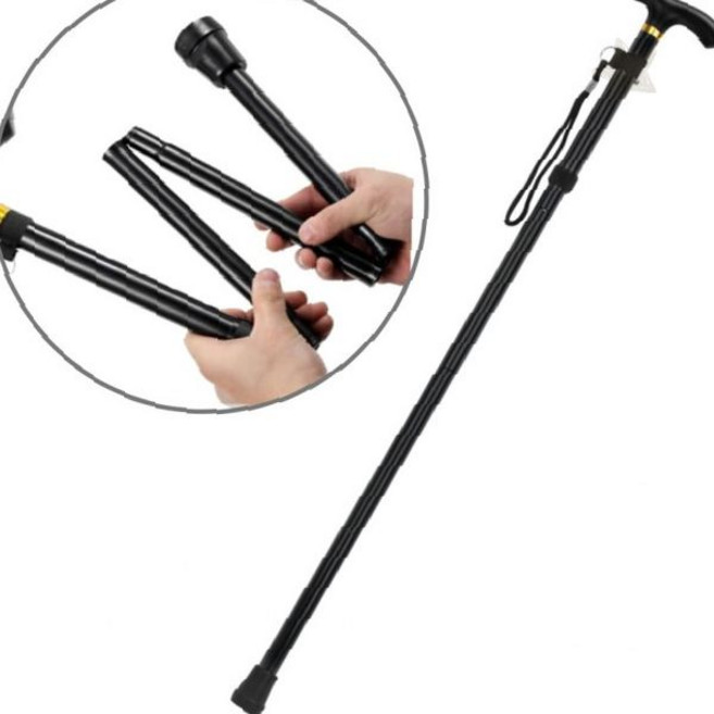 노인 보행용 5단 지팡이 어르신 할머니 보행보조 보조기구 노인용 효도용 노약자 실버용품 효도선물 외출용, 상세페이지 참조, 1개