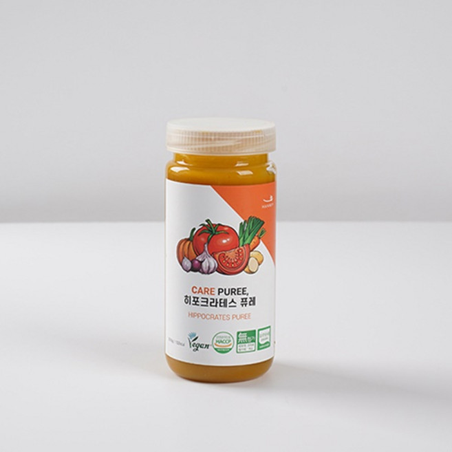 프리미엄건강식 한입퓨레 유기농채소스프 히포크라테스퓨레 보틀형 간편식 300g x 3개
