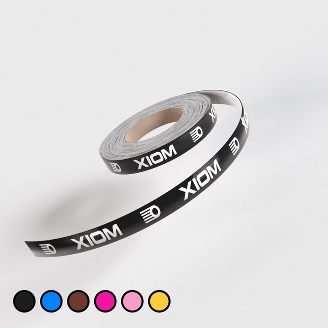 엑시옴 탁구라켓 로고 사이드테이프 5M