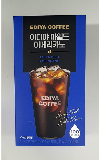 마일드 아메리카노, 1개, 100개입, 1g