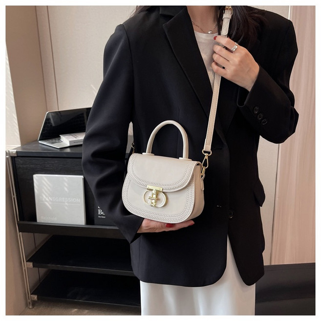 RlikeU 핸들 토트 버클 라운드 크로스백 여성미니백 BAG-5156