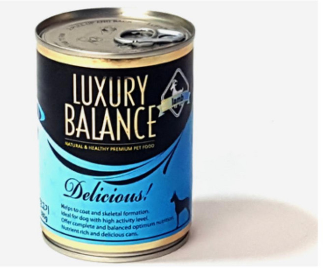 애완견 건사료토핑 칼슘 철분 양고기 캔 3개 시저 강아지간식 강아지통조림